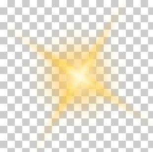 Sunlight, Golden shine light effect element PNG clipart