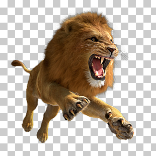 Lion Quest Simulator Tiger 3D computer graphics Lion Hunter Forest Escape, Leaping lion, jumping lion at daytime PNG clipart
