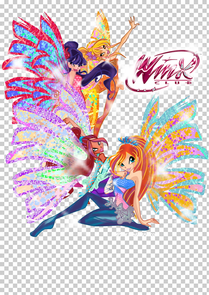 Winx Club Dancer Ribbon with Stick