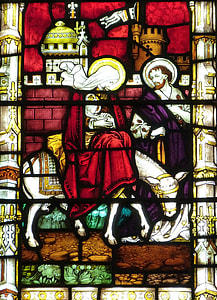 Nativity stained glass thumbnail