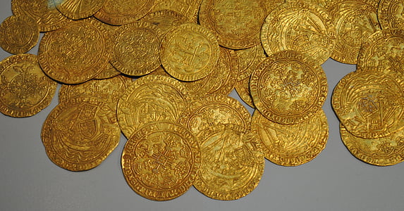 round gold-colored coin lot thumbnail