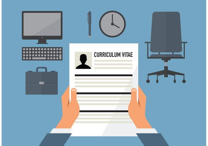 Curriculum Vitae Vector ai file