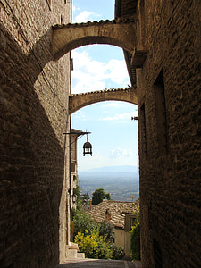 lantern in-between buildings thumbnail