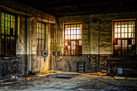 ladder near window thumbnail
