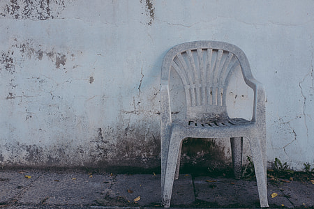 Old plastic chair thumbnail
