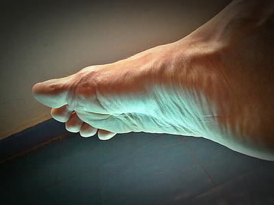 right human sole with green LED light thumbnail