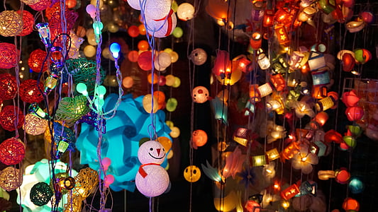 assorted-color string lights thumbnail