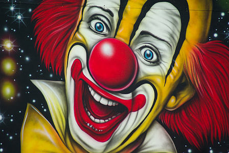 clown graphics art thumbnail