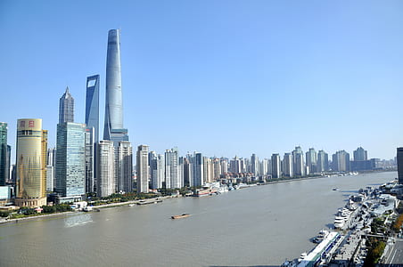 panoramic photo of high-rise buildings thumbnail