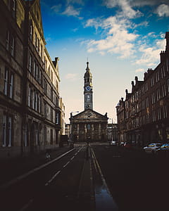 Gray Concrete Clock Tower thumbnail