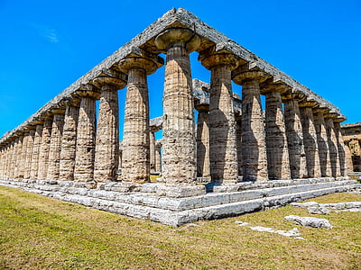 low-angle view of concrete columns thumbnail