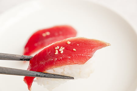 chopstick with sushi thumbnail