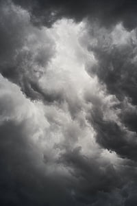 worm's eye view photography of dark clouds thumbnail