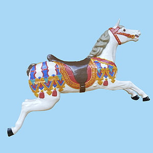 white and brown horse vector art thumbnail