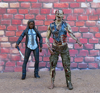 The Walking Dead character and zombie figure thumbnail