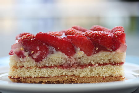 white and red strawberry cake thumbnail
