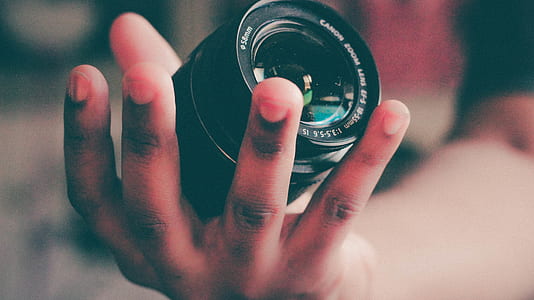 selective focus photography of black camera lens thumbnail