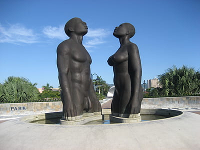 statue, man, woman, naked, love, erotic thumbnail