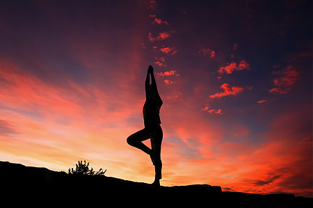 silhouetteof person doing exercise thumbnail