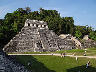step pyramid of Mayan Ancient ruin thumbnail