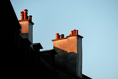low-angle photography of chimney thumbnail
