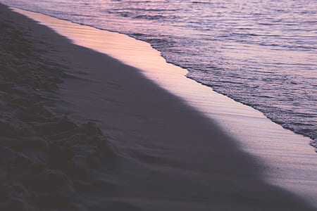 sea, dawn, nature, beach thumbnail