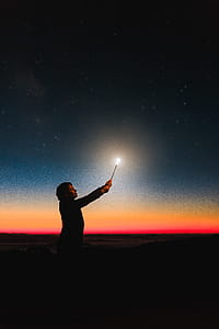 light, sky, man, person thumbnail