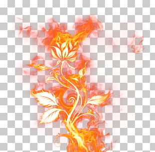 Pattern, Beautiful Rose of Fire , flaming flower PNG clipart