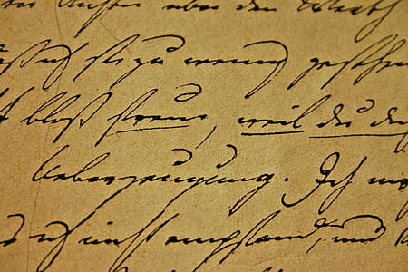 brown paper with handwritten on it thumbnail