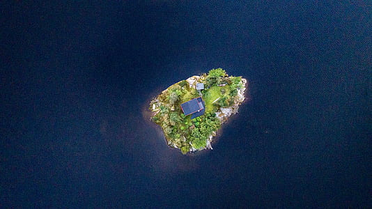 top view photo of island thumbnail