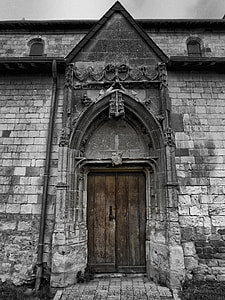 grayscale photography of concrete building thumbnail