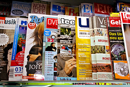 closeup photo of assorted-title magazines thumbnail