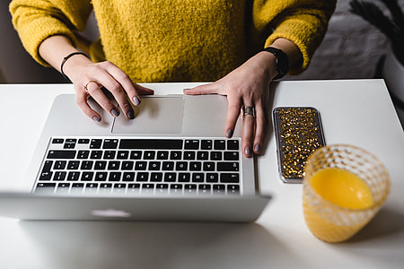 Businesswoman Working at Her Laptop thumbnail