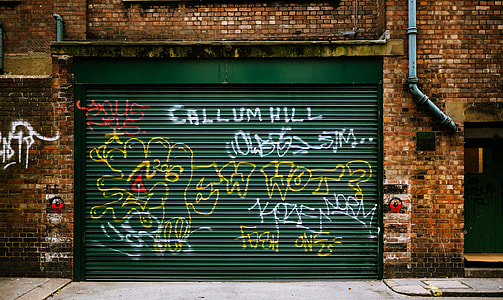 green roller shutter door thumbnail