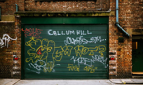 green shutter door thumbnail