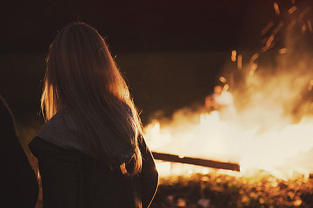 girl near fire thumbnail