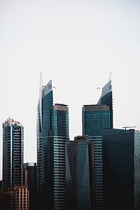 glass buildings at the city thumbnail