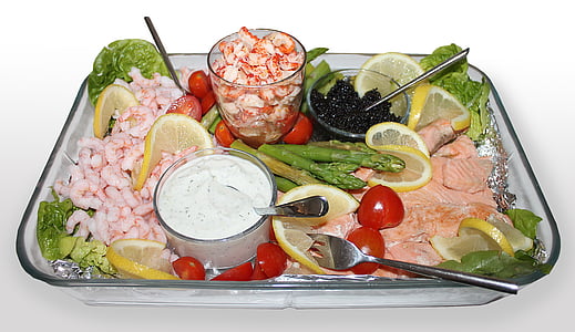 seafood platter with sauce thumbnail
