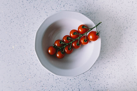 Parslel, cucumbers, green peas, and other greenery thumbnail