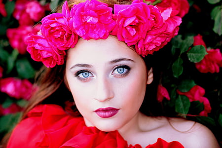 woman in bokeh photography thumbnail