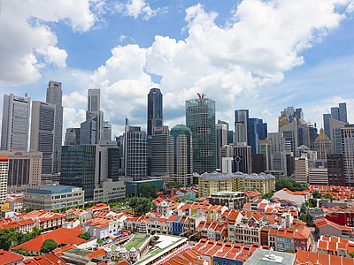 aerial view of city photo thumbnail