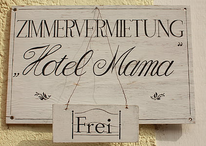 gray and black text-printed hanging decor thumbnail
