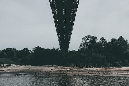 cone building near body of water thumbnail