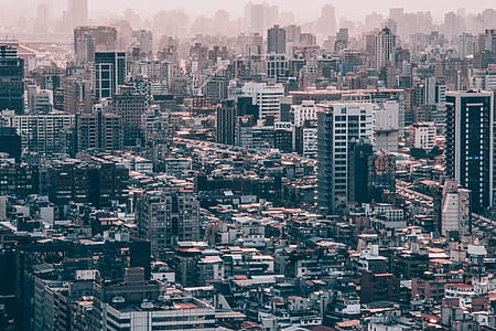 aerial photography of city buildings thumbnail