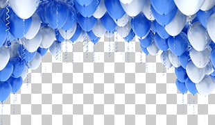 Balloon Stock photography Blue stock.xchng Birthday, White blue balloons flying, white and blue balloons PNG clipart