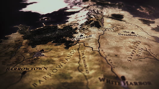 close-up photography of White Harbor map thumbnail