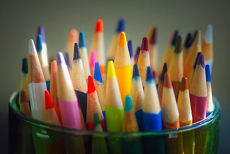 closeup photo of assorted-color of coloring pencils thumbnail