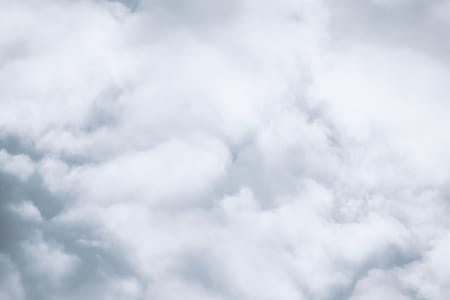 White clouds background and texture thumbnail