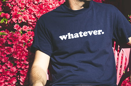 whatever. printed shirt thumbnail