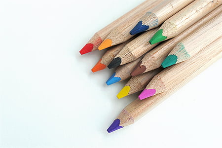 assorted-color pencils thumbnail